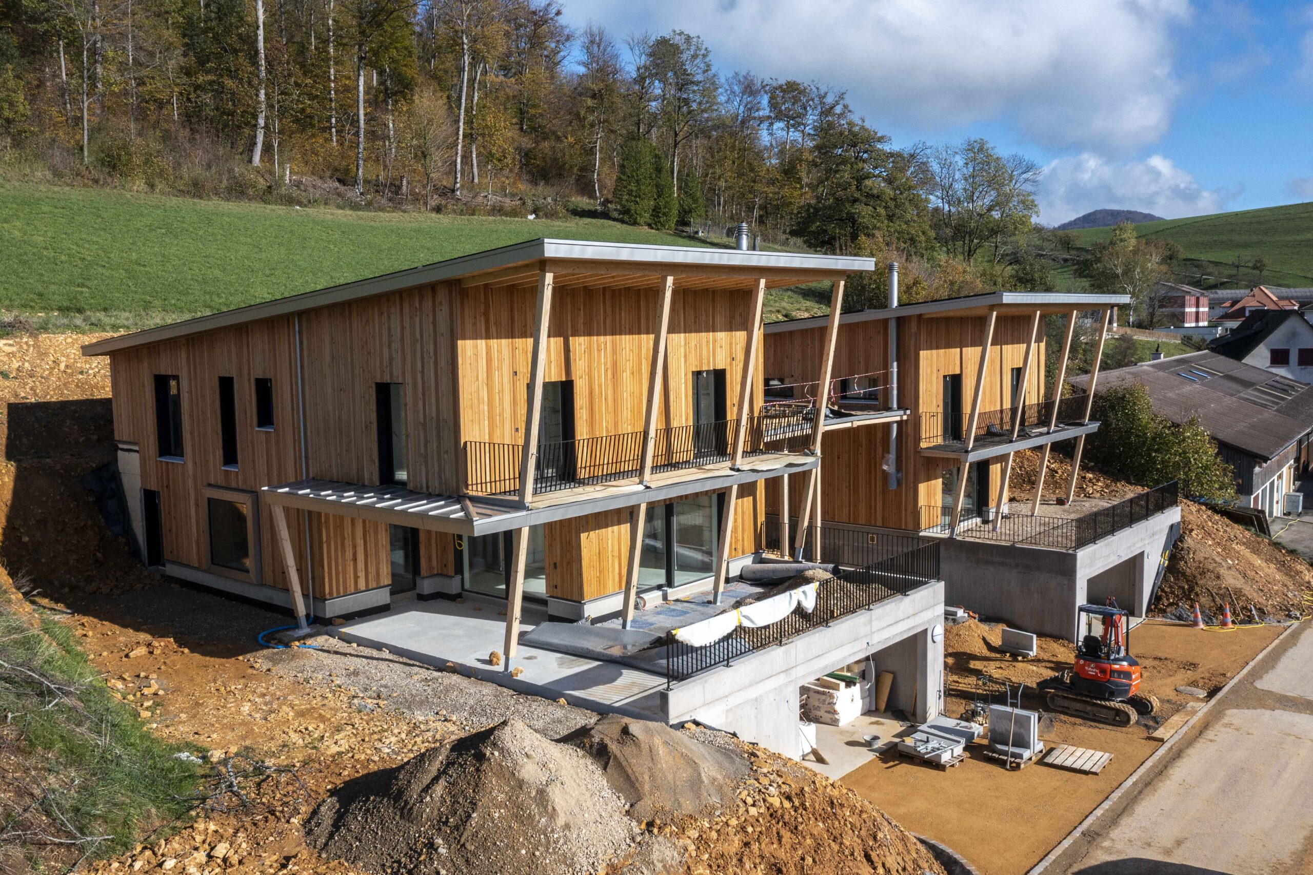Doppeleinfamilienhaus, Dietisberg